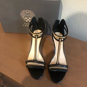 Vince Camuto Kitten Heel Sandals